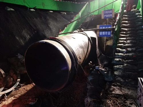 三聯磁電管道消磁-東北石油換管作業區-切管完成 三聯磁電管道消磁-東北石油換管作業區-切管完成